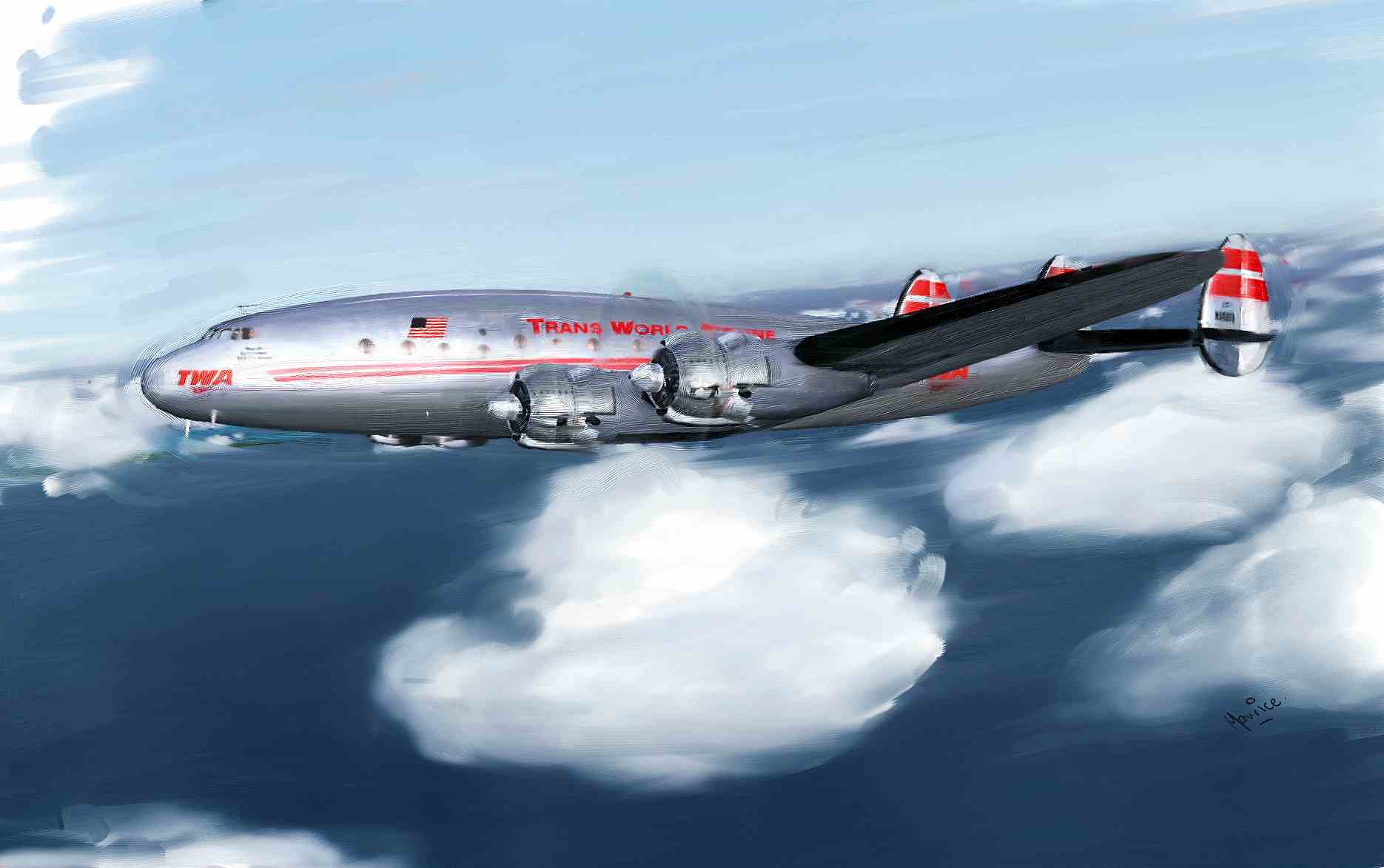 TWA Connie